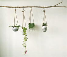 Load image into Gallery viewer, 7 3/4&quot; Hanging Terracotta Planter